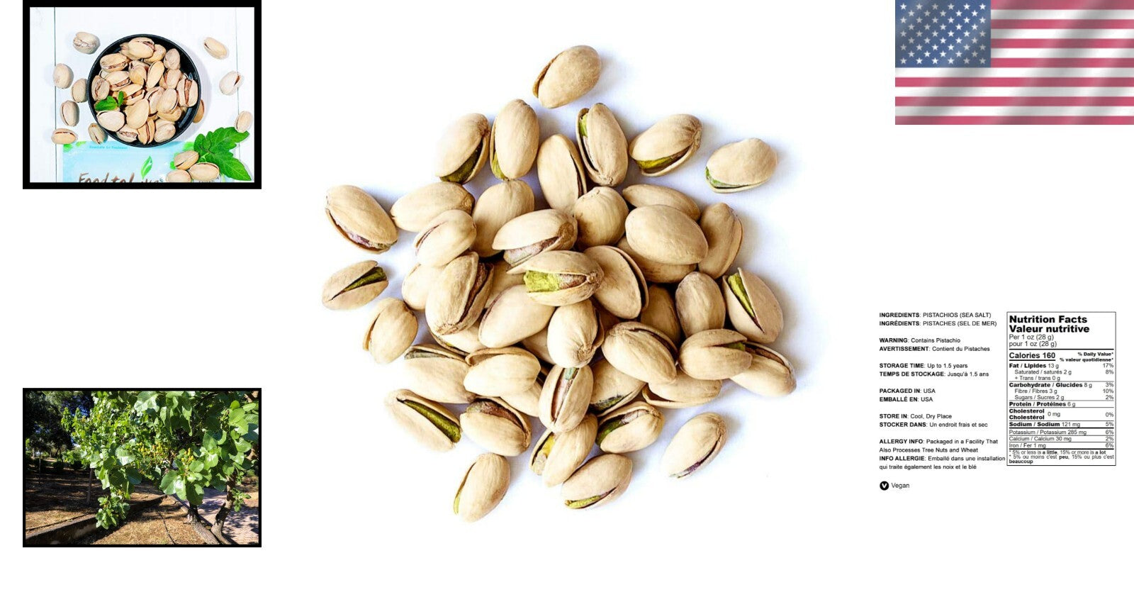 Bulk California Roasted & Salted Pistachios - 25lbs of Healthy Snack Delight