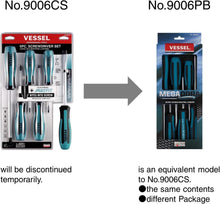Load image into Gallery viewer, Japanese-Made 6-Piece Screwdriver Set - Durability Meets Performance | MEGADORA