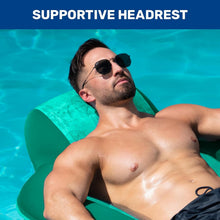 Load image into Gallery viewer, Inflatable Aqua Luxury Pool Lounge – XL Comfort with Cupholder &amp; Mesh Fabric
