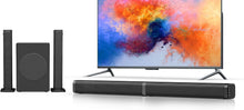 Load image into Gallery viewer, Bluetooth 5.0 Surround Sound Bar with Subwoofer – 10 EQ Modes &amp; Remote Control
