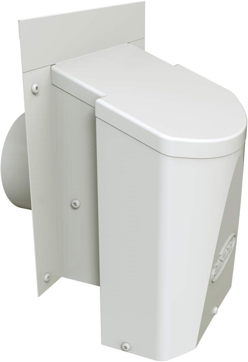 Energy-Saving 4-Inch Wall Dryer Vent Cover with Durable Steel Construction