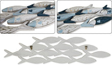 Load image into Gallery viewer, Lightweight Carved Fish Wall Art - Ideal for Beach House &amp; Bathroom Decor
