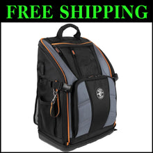 Load image into Gallery viewer, Tradesman Pro Tool Backpack with Molded Bottom, 27 Pockets &amp; Headlamp Bracket