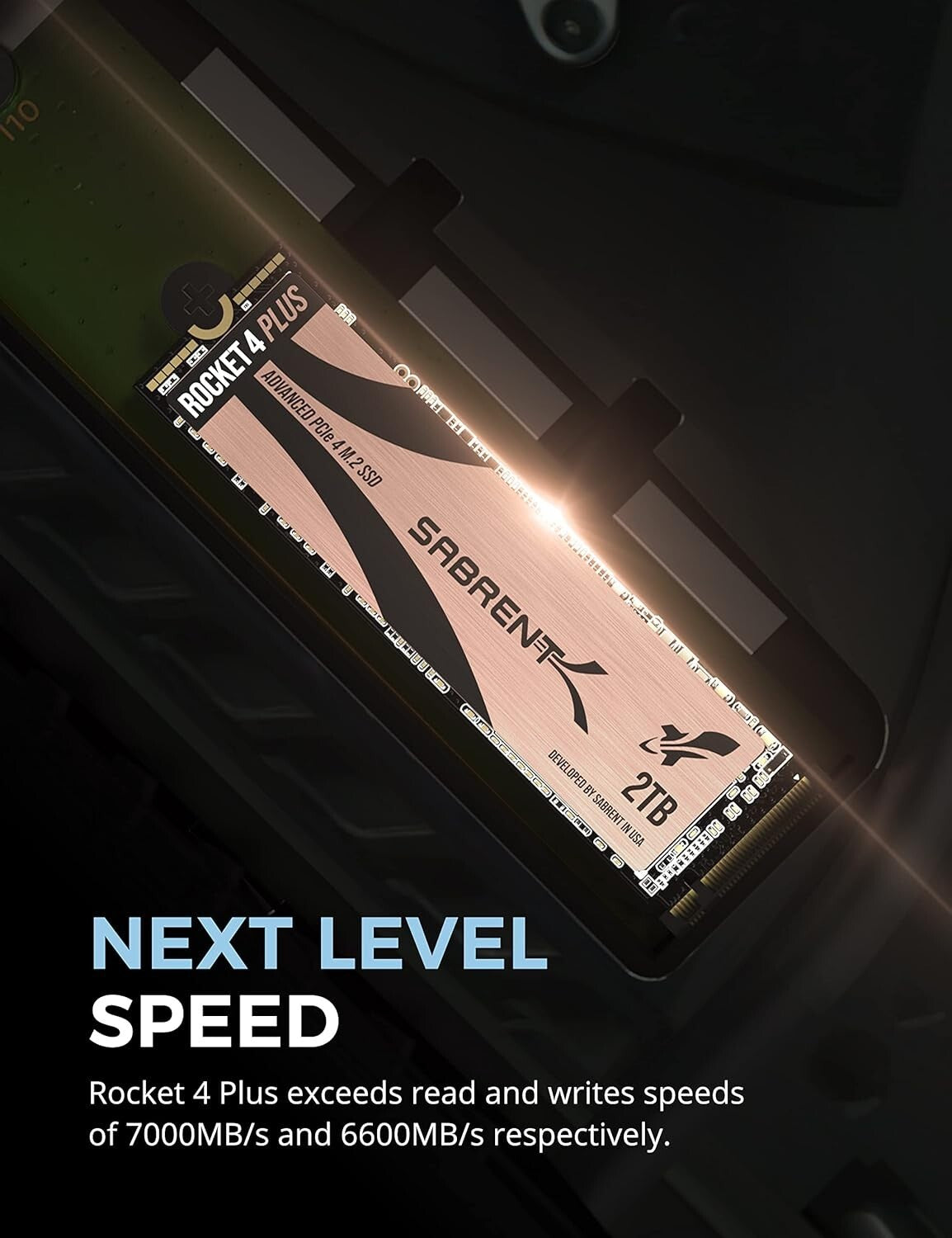 2TB Extreme Performance SSD + Heatsink - Perfect for PC, Mac & Gaming Consoles