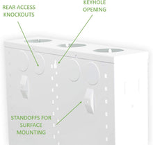 Load image into Gallery viewer, Legrand OnQ 14 Inch Structured Wiring Enclosure - Professional Cable Management