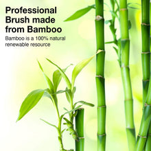 Load image into Gallery viewer, Eco-Friendly Bamboo Hair Brush with Boar Bristles for Shine &amp; Frizz Control