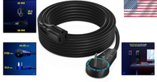 Load image into Gallery viewer, Heavy Duty 360° Rotating Flat Plug 50ft Extension Cord - Maximize Outlet Usage