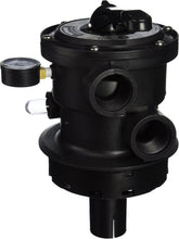 Load image into Gallery viewer, Top-Mount Multiport Valve with Sight Glass - Ideal for Pool Maintenance - Black