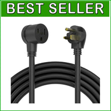 Load image into Gallery viewer, Water-Resistant 50ft Welder Extension Cord - Safe &amp; Flexible for All Welders