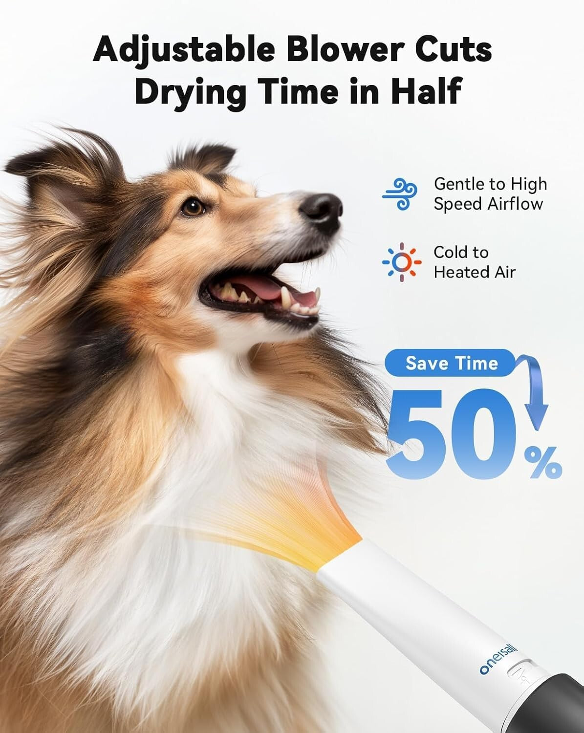Professional Pet Grooming Kit: 8-in-1 Vacuum, Dryer & Clippers for All Dog Sizes
