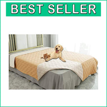 Load image into Gallery viewer, Elegant Waterproof Dog Blanket - Soft Reversible Cover for Bed &amp; Sofa 120"x82"