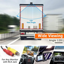Load image into Gallery viewer, Night Vision RCA Backup Camera with Heavy-Duty Build &amp; Adjustable Guidelines