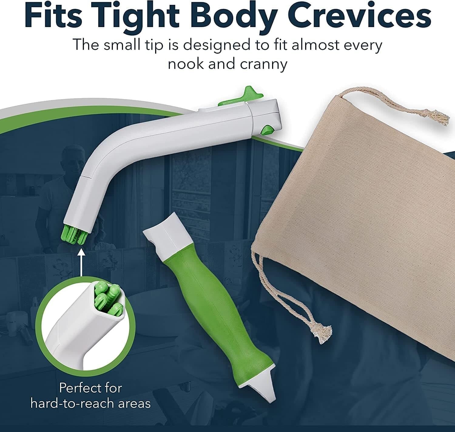 Versatile 20” Toilet Aid - Travel-Friendly Tool for Personal Care Independence