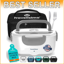 Load image into Gallery viewer, Versatile 80W Electric Lunch Box for Men &amp; Women - Ideal for On-the-Go Dining