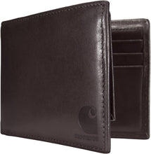 Load image into Gallery viewer, Premium Men's Leather Wallet - Billfold Design with ID Windows and Card Slots
