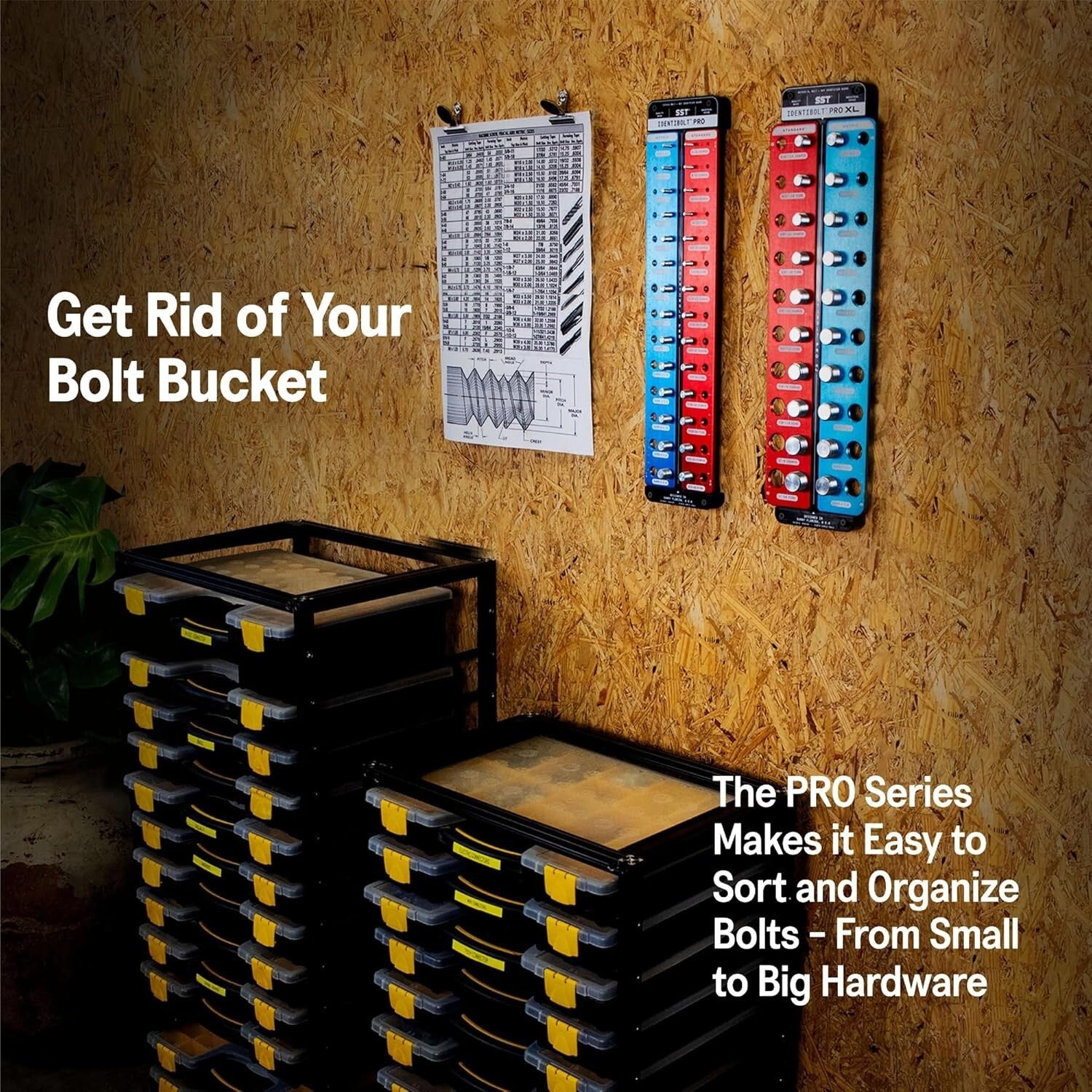 Elite Identibolt Pro XL – Magnetic Thread Identifier for Nuts & Bolts 9/16"-24mm