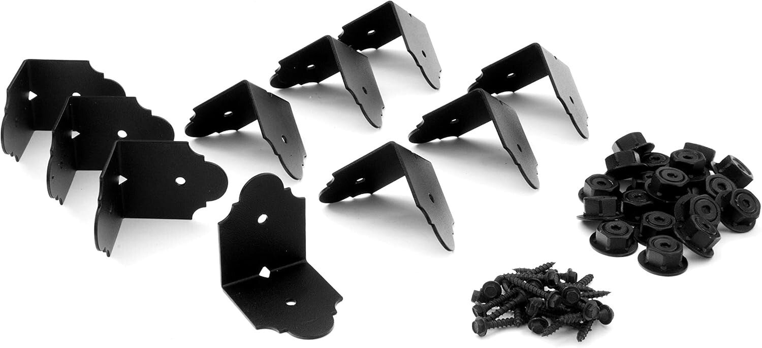 4-Pack Laredo Sunset Rafter Clips - Corrosion-Resistant Steel for All Projects