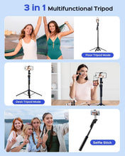 Load image into Gallery viewer, Lightweight Aluminum 3-in-1 Selfie Stick Tripod for Effortless Shooting