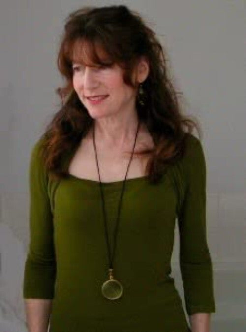 Adjustable Suede Magnifying Glass Pendant - Harmonize with Sodalite Crystal