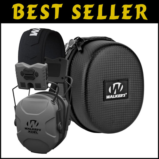 Digital Hearing Protection Muff with Bluetooth & Case - Four Listening Modes