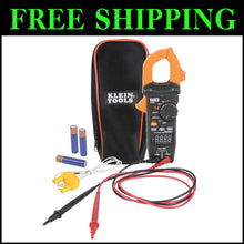 Load image into Gallery viewer, Professional Digital Clamp Meter with High-Visibility Display &amp; Carrying Case