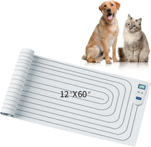 Load image into Gallery viewer, Pet Training Mat with LCD Monitor - 12"x60" Rechargeable Cat &amp; Dog Deterrent