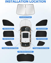 Load image into Gallery viewer, 2020-2025 Kia Telluride Foldable Windshield Sun Shade - Effective Heat Defense