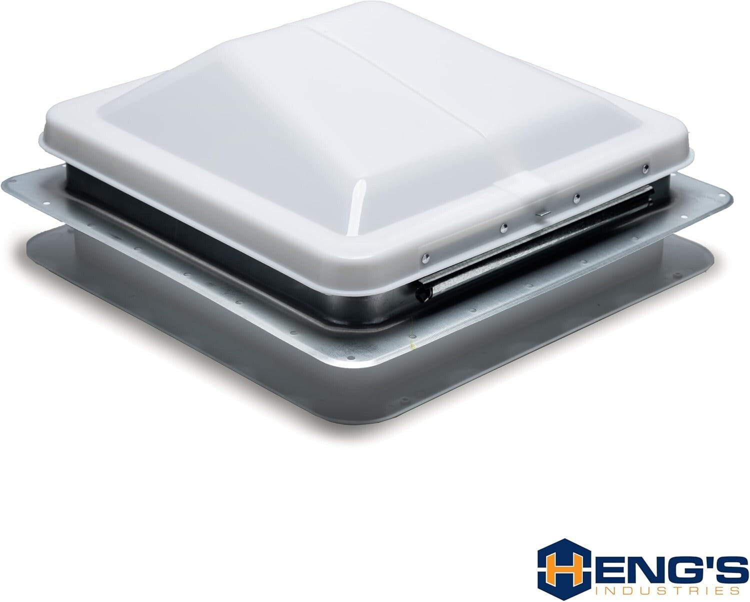 Efficient 14-Inch Outdoor Universal Vent with Positive-Seal Weather Stripping