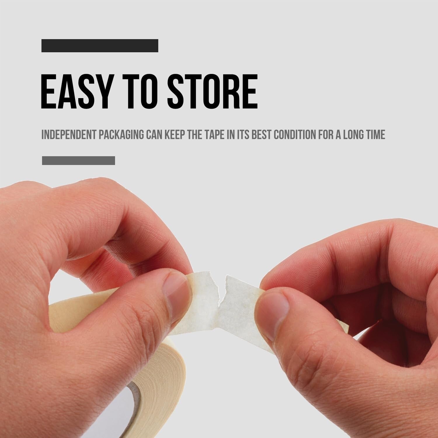 Easy Tear 1 Inch Masking Tape 20 Pack - Reliable Adhesion for All Your Projects