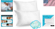Load image into Gallery viewer, 2-Pack Premium King Pillows with Cooling Cover - Ideal for All Sleep Positions