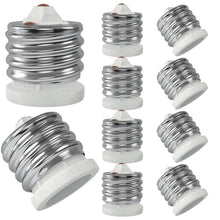 Load image into Gallery viewer, Reliable E39 to E26 Socket Reducer, 200℃ Heat-Resistant Ceramic Adapter, 10-Pack