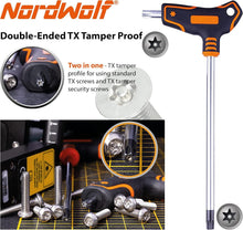 Load image into Gallery viewer, Durable T-handle Torx Wrench Set - Precision Cut Sizes T10 to T50 in Storage Box