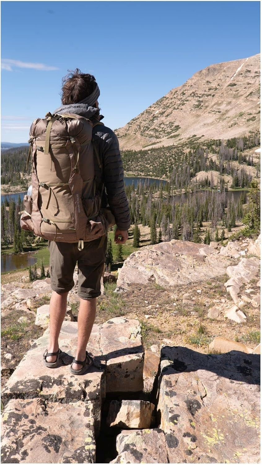 Blaze 60L Unisex Backpack with A.C. Frame for Ultimate Comfort and Safety