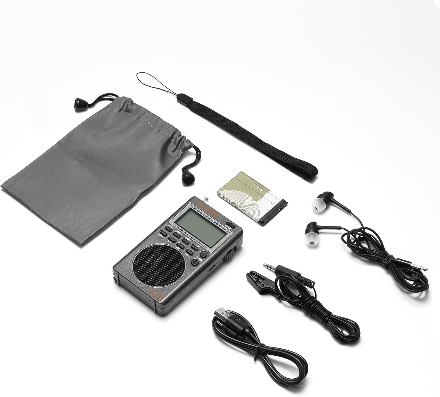 Compact Rechargeable AM/FM/SW Radio with NOAA Alerts & Long-Range Capability