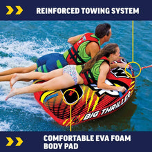 Load image into Gallery viewer, Wow Watersports Thriller Inflatable 2-Person Towable Tube - 1-Year Warranty
