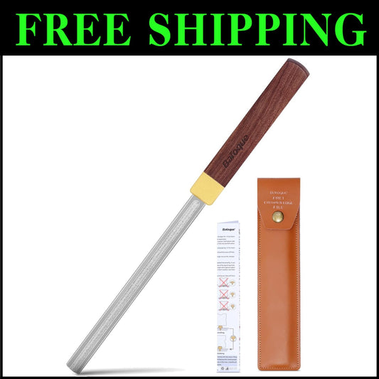 Multi-Use Diamond Fret Crowning File - Perfect for All Guitar Types and Sizes