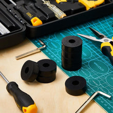 Load image into Gallery viewer, Versatile Rubber Spacer Washers 1 OD x 3/8 ID - Ideal for Home &amp; Automotive