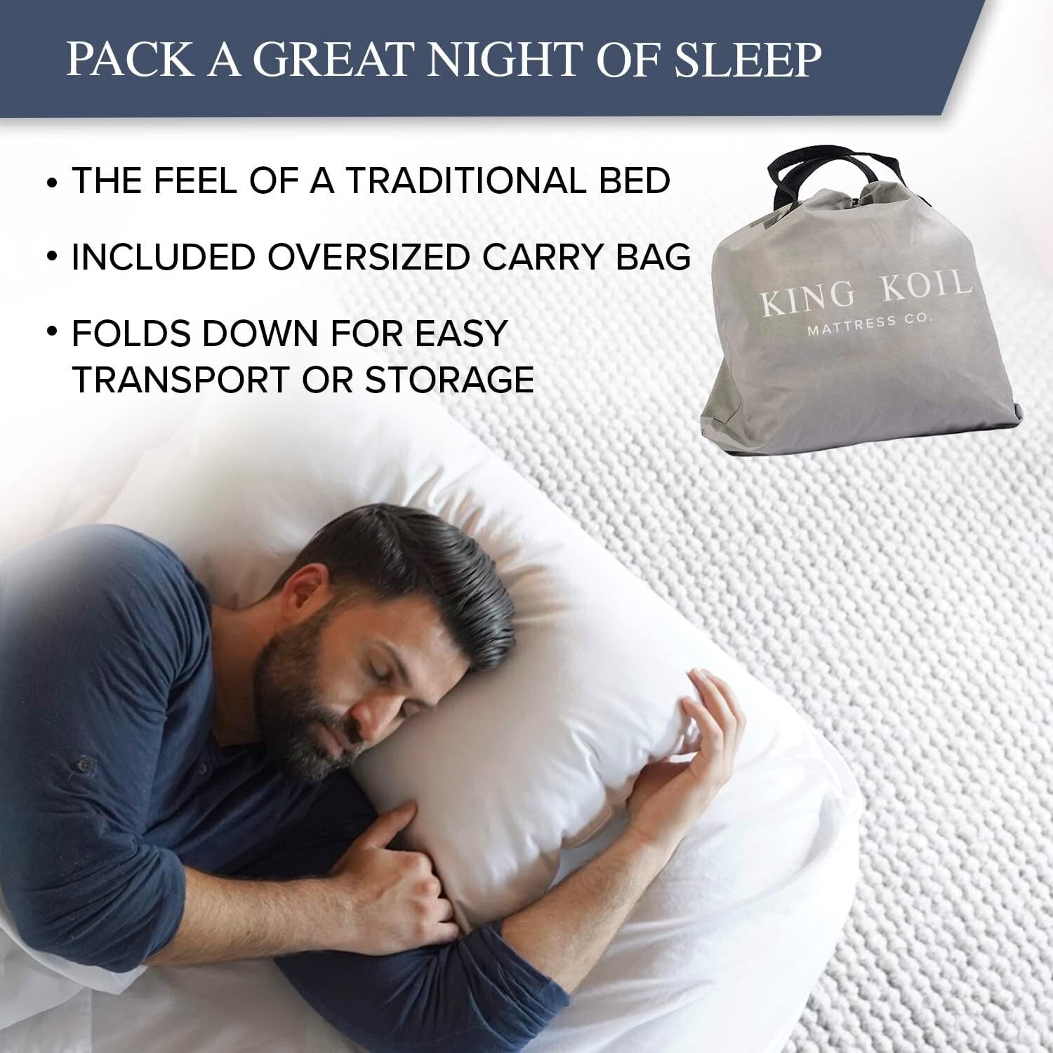 Adjustable Firm Twin Air Mattress with Built-in Pump - 13-Inch Thick Comfort