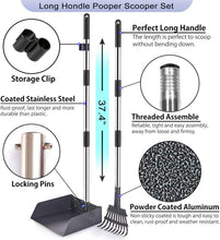 Load image into Gallery viewer, Portable 18L Dog Poop Can &amp; Metal Pooper Scooper - Odor-Controlled &amp; Stylish