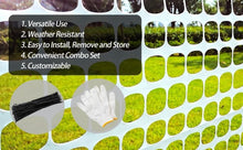 Load image into Gallery viewer, Reusable 4'x100' Plastic Mesh Safety Fence - Versatile Barrier with 100 Zip Ties