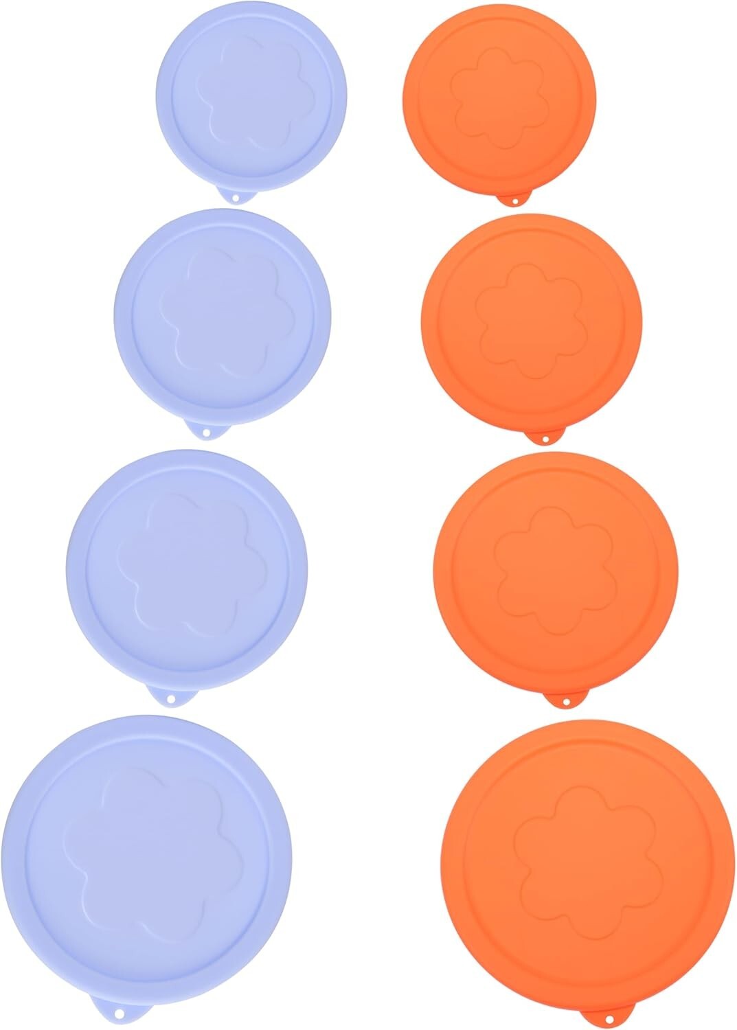 Durable 8 Pack Silicone Lids for Pyrex – Multi-Size Leak-Proof Kitchen Solution