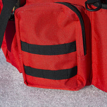 Load image into Gallery viewer, Durable Ice Fishing Bucket Caddy in Black/Red for Ultimate Gear Organization