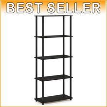 Load image into Gallery viewer, Space-Saving 5-Tier Storage Shelf with Easy Assembly - Ideal for Any Room