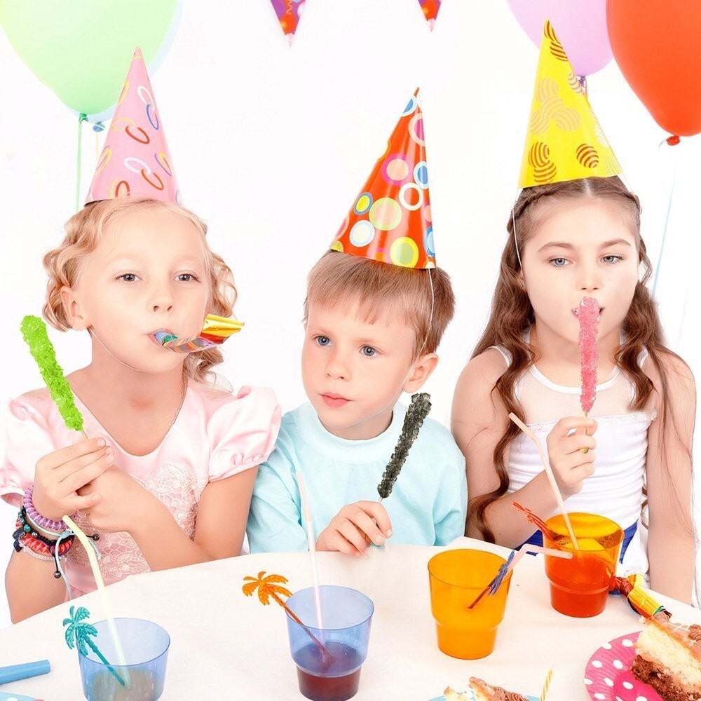 Individually Wrapped Watermelon Candy Sticks - Perfect for Parties & Events