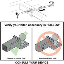 Load image into Gallery viewer, Premium Anti-Rattle Locking Hitch Pin for 2.5in Receivers - 12,000 lb Capacity