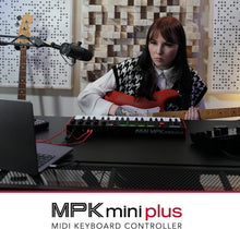 Load image into Gallery viewer, Professional USB MIDI Keyboard Controller with 8 Pads &amp; Sequencer for All Genres