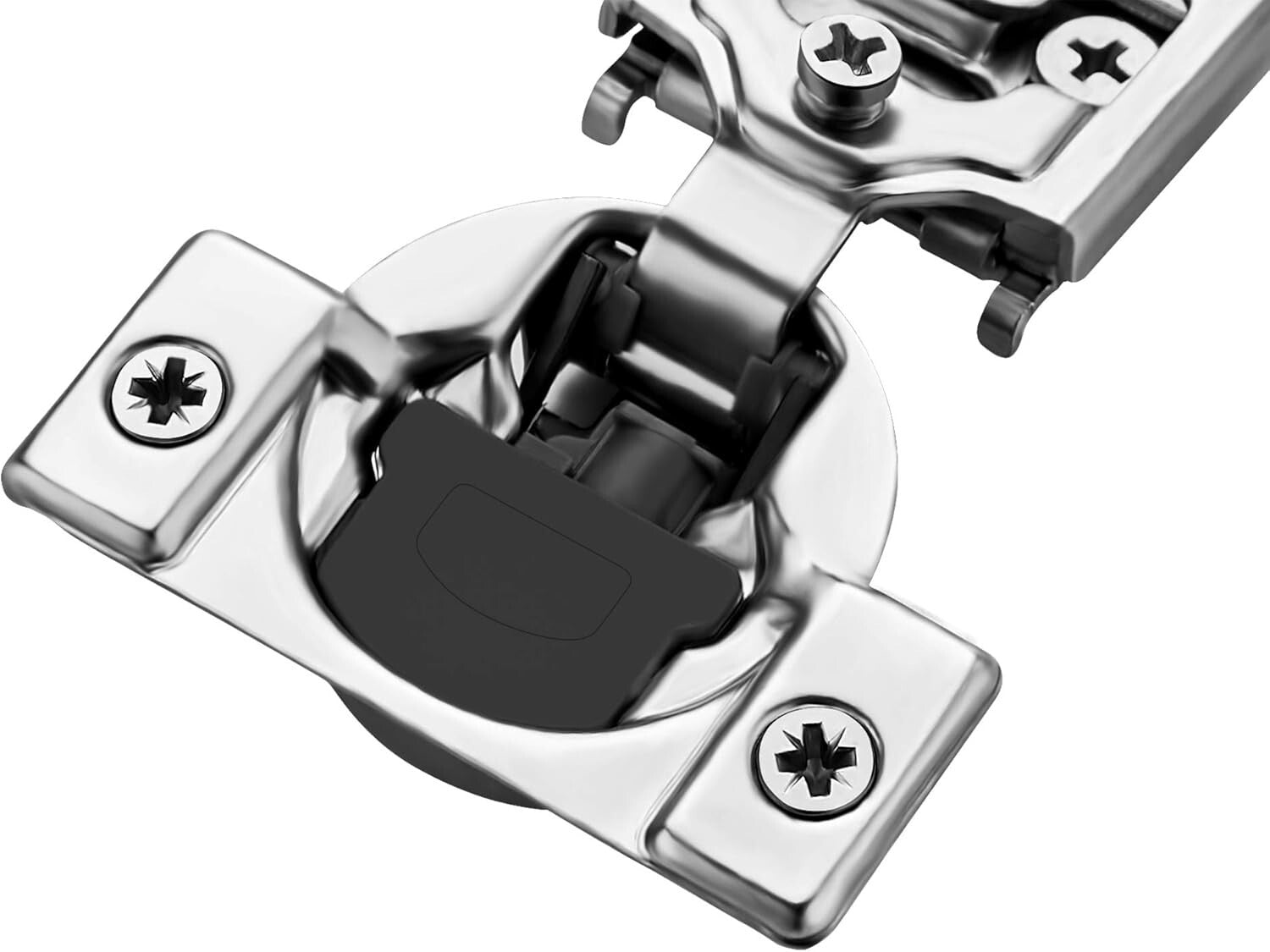 50 Count Soft Close Concealed Hinges for Kitchen Cabinets - Easy Installation