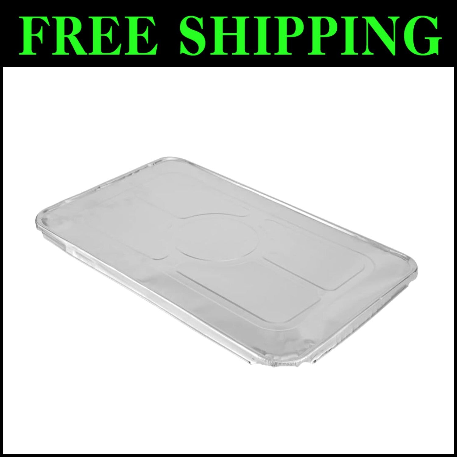 Heavy-Duty Foil Pan Lids for Steam Tables: 25 Disposable, Freezer-Safe Covers
