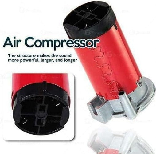 Super Loud 150dB Truck & Boat Air Horn - Dual Trumpet with Easy Install Kit