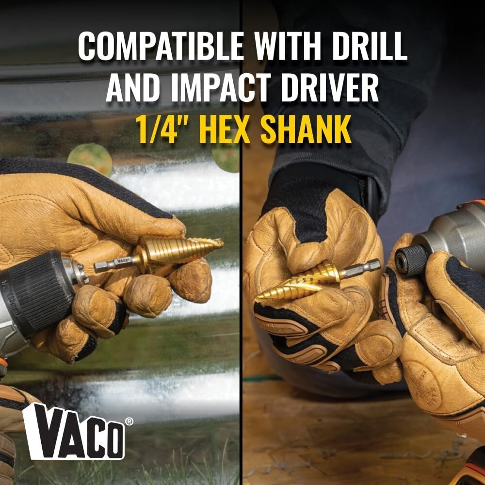 Efficient 3-Step Drill Bit Kit with Lubrication Oil for Optimal Performance